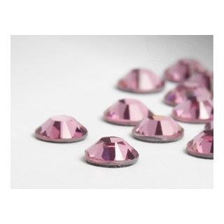 Swarovski SS3 Light Rose 20tk, Swarovski crystals, SS4 (1,6mm), SS3 (1,4mm)